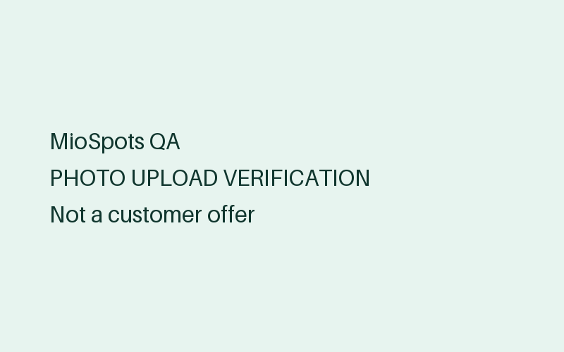 MioSpots QA — claim verification business photo